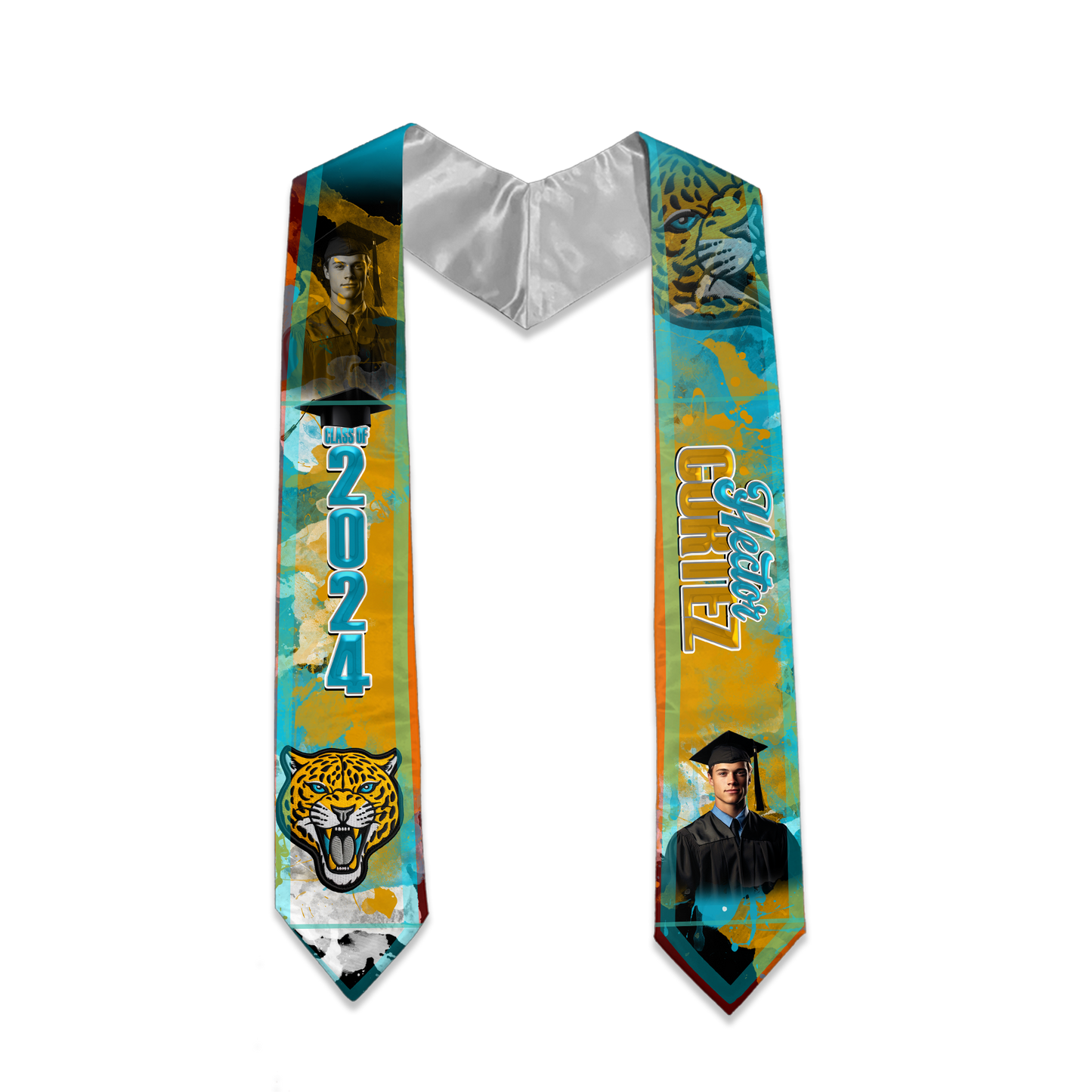 Senior 2024 Personalized Graduation Photo Stole