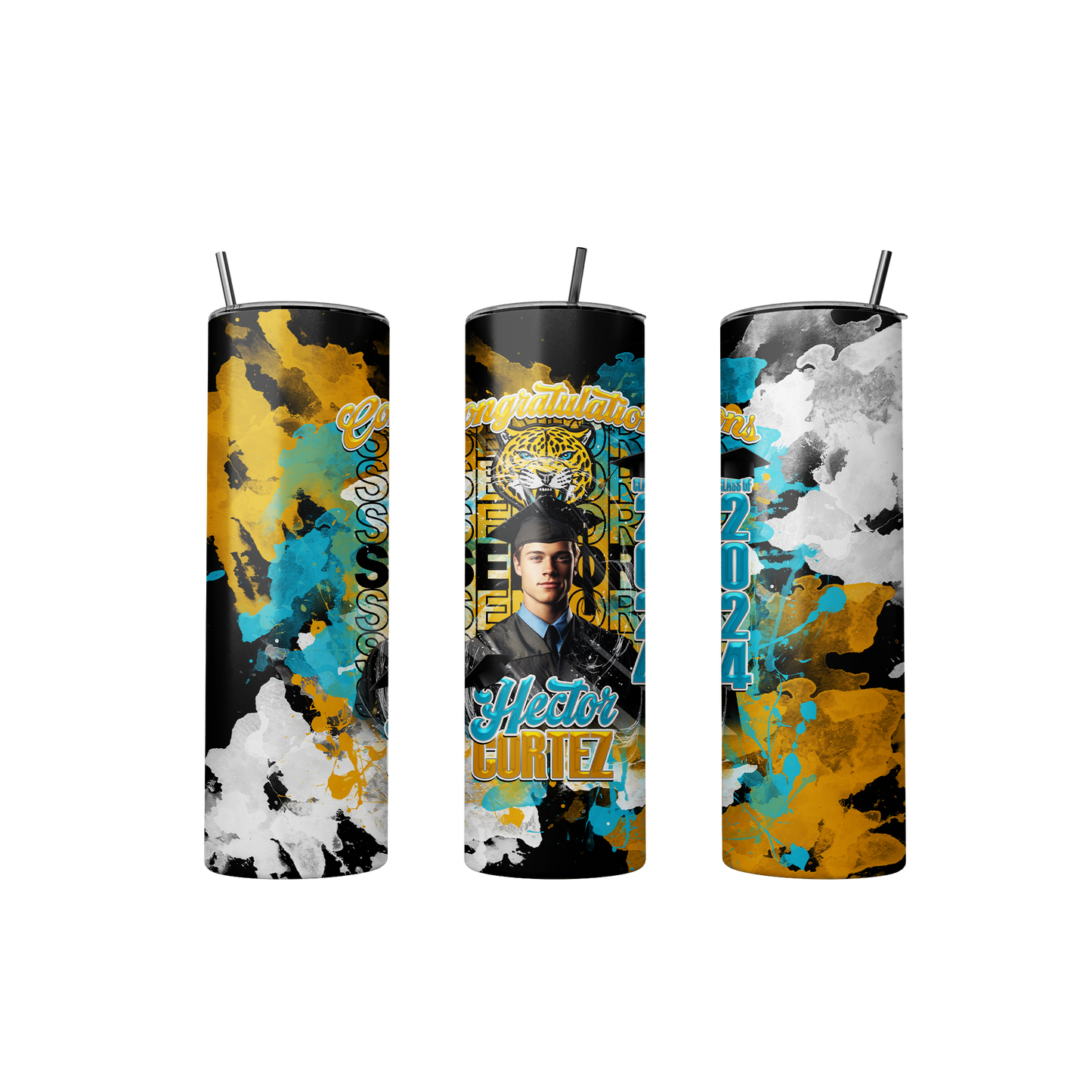 Senior 2024 Proud Graduate Tumbler