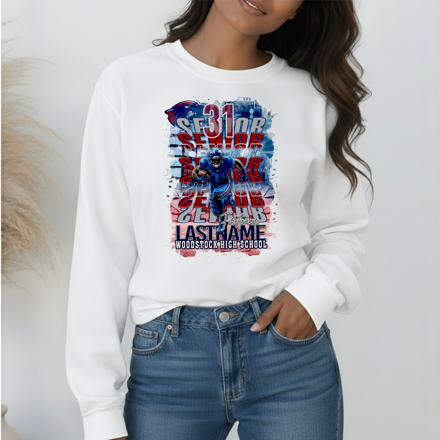 Custom Senior or Sports Sweatshirt