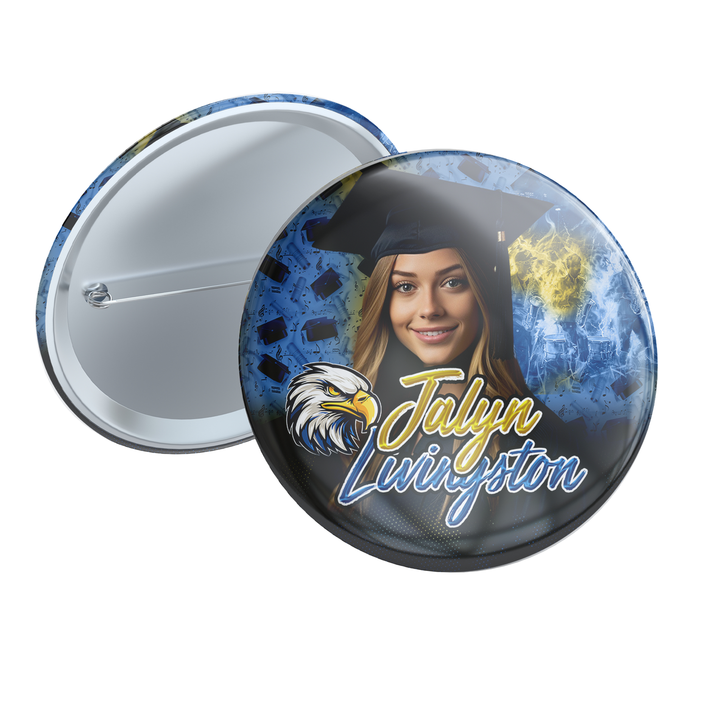 2024 Graduation Custom Button Set