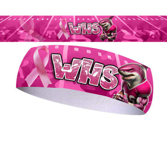 PinkOut Tackle Cancer Headband