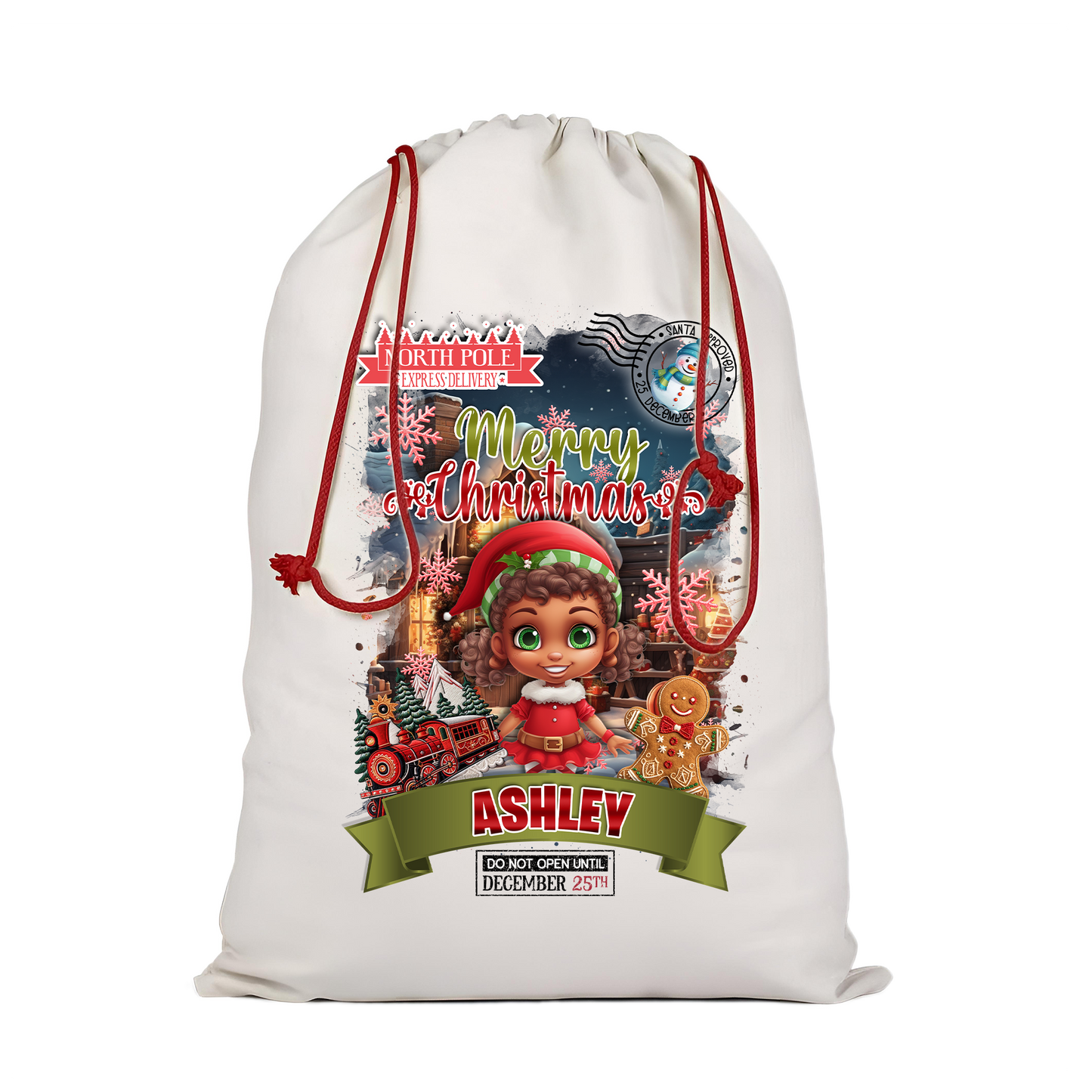 Personalized Christmas Santa Sack