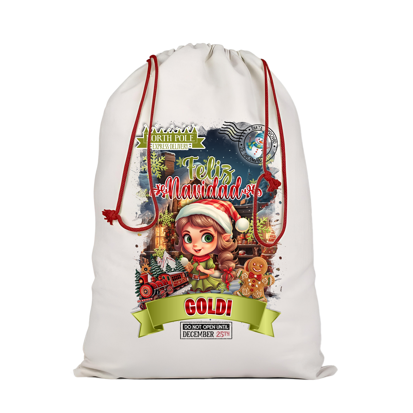 Personalized Christmas Santa Sack