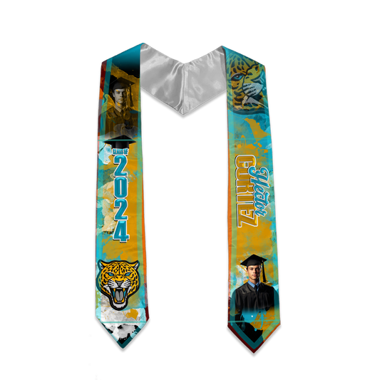 Senior 2024 Personalized Graduation Photo Stole