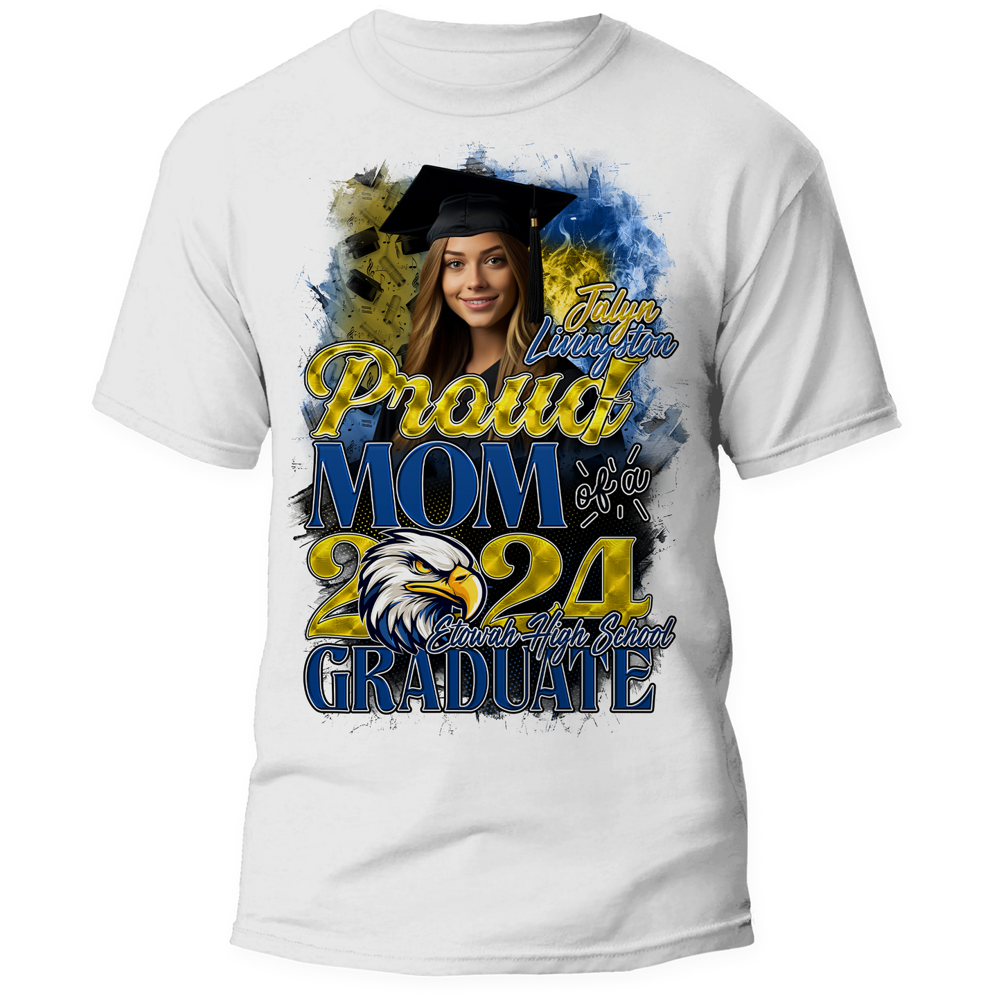 2024 Graduation Senior Custom Photo Shirt