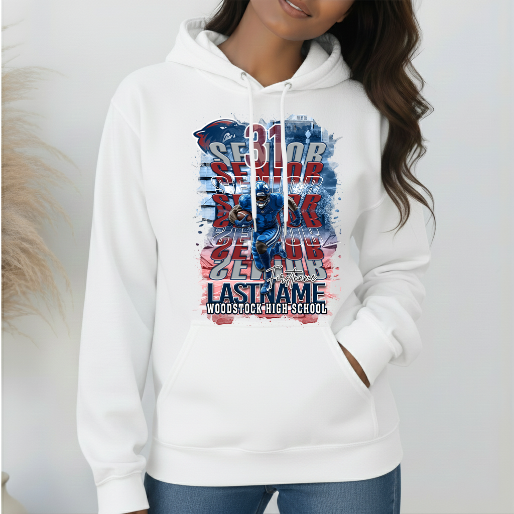 Custom Senior or Sports Hoodie