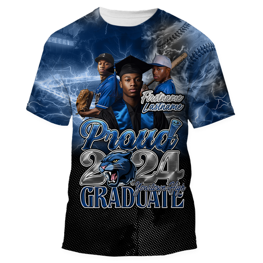 Proud Graduate 2024 Proud Family Personalized Shirt