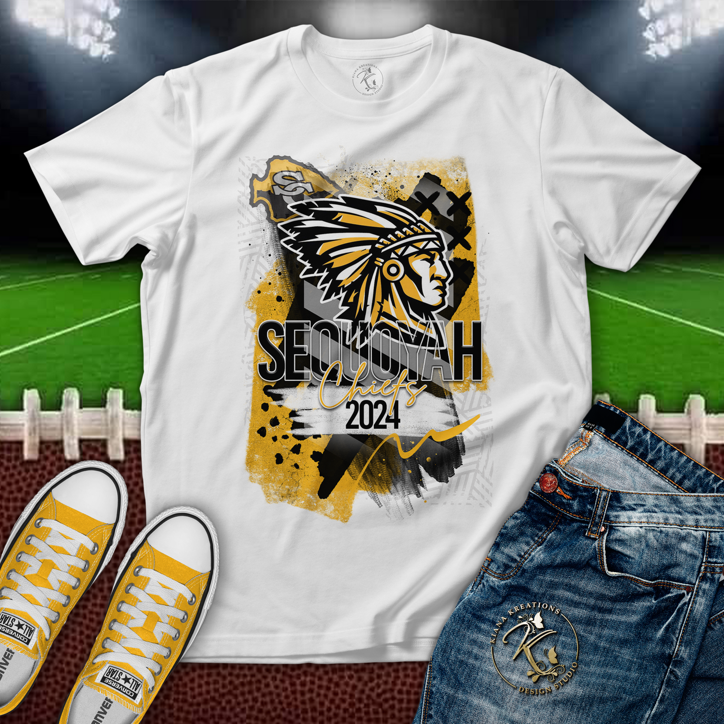 SHS- Sequoyah Chiefs 2024 Center Print Shirt