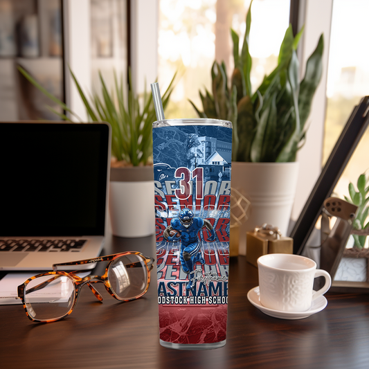 Custom Senior or Sports Tumbler
