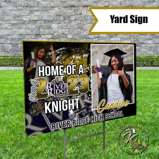 Graduation Yard Sign